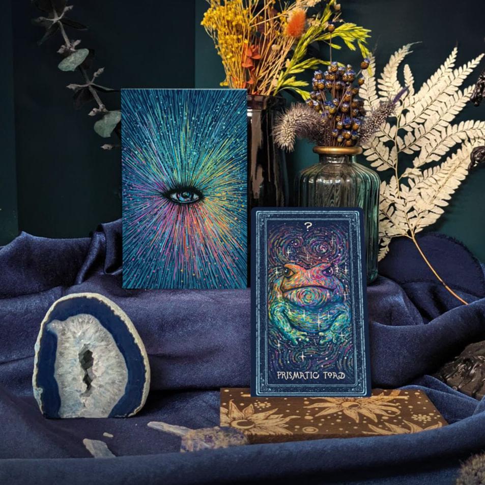 Prisma Visions Tarot Deck by James R Eads | Indie Tarot Deck