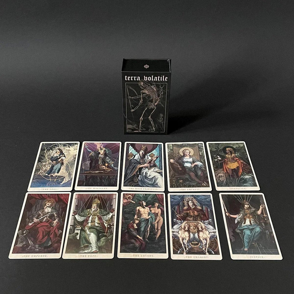 Terra Volatile Tarot by Credo quia Absurdum | Indie Tarot Deck