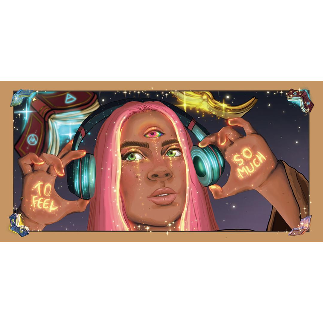 Magical Messages from the Universe by Alexis Rakun | Rockpool Mini Cards Deck