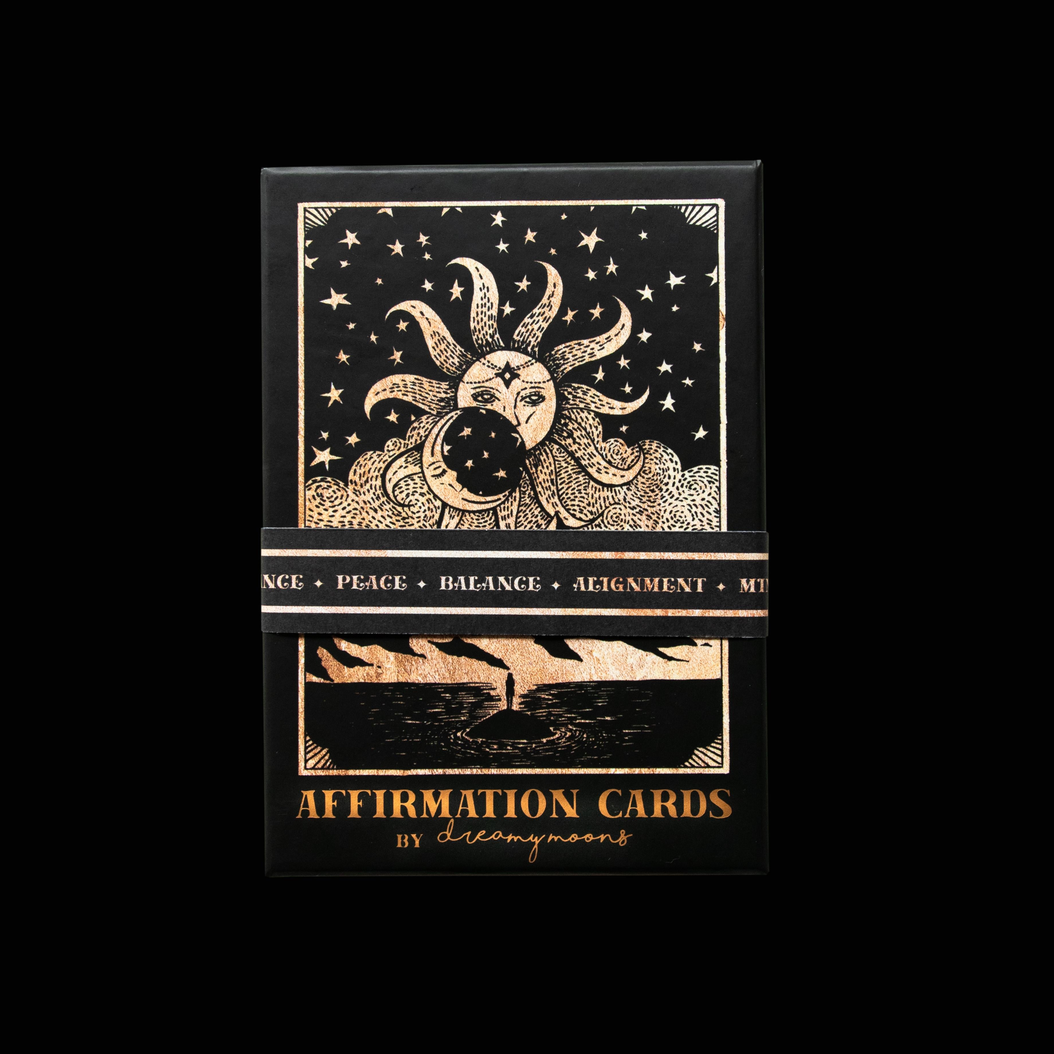 Affirmations Cards Dreamy Moons