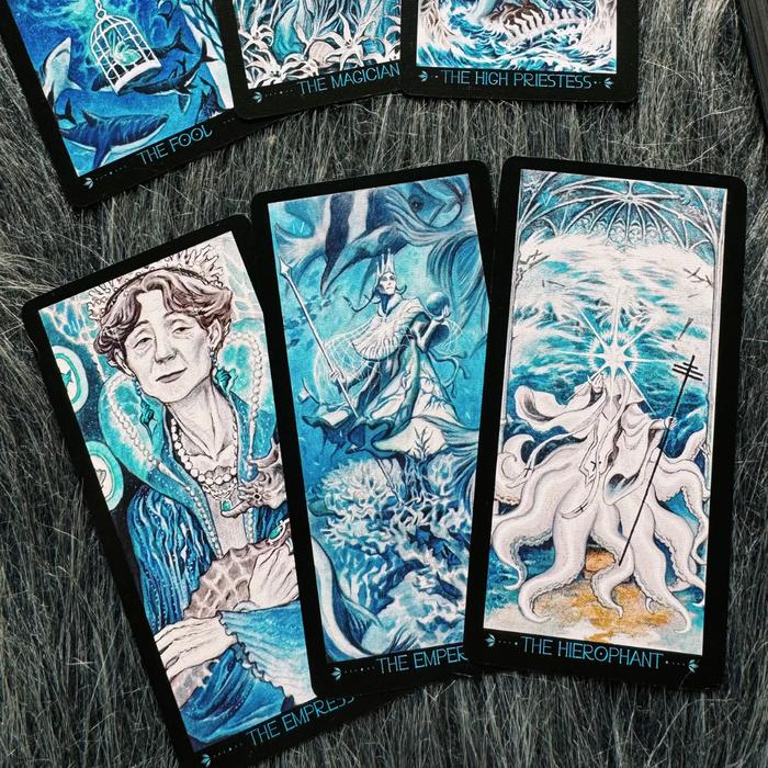 The Lighthouse in Fog Tarot - Portable Edition