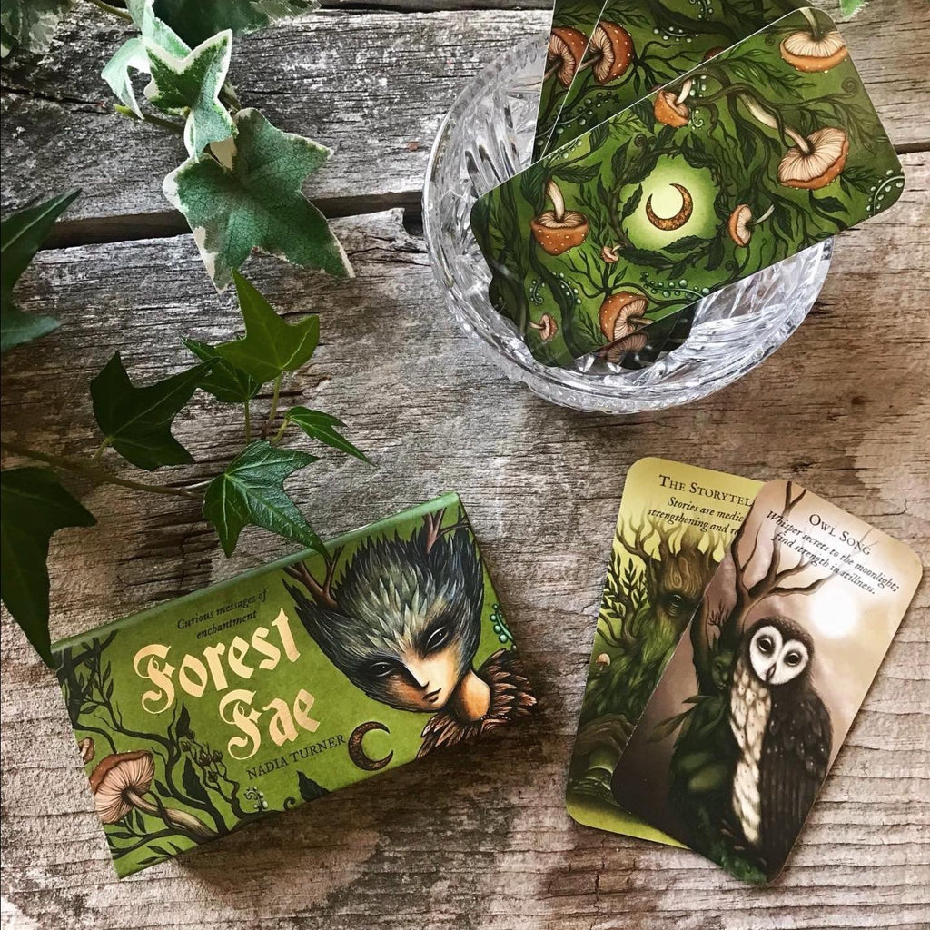 Forest Fae Messages Mini Cards by Nadia Turner | Rockpool Mini Oracle Deck