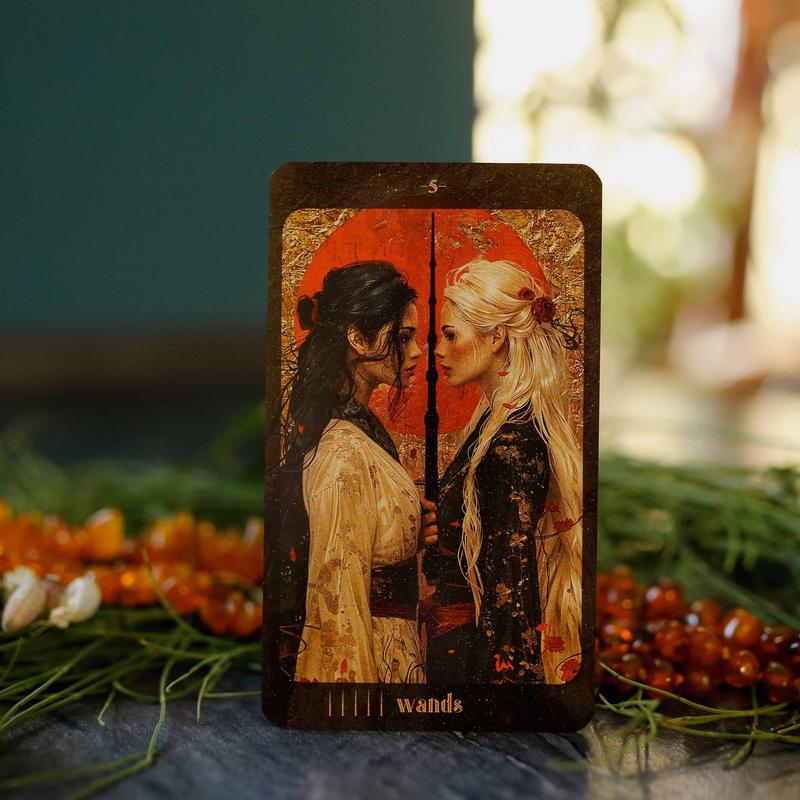 Amber Moon Tarot by Hepie Bartkowski