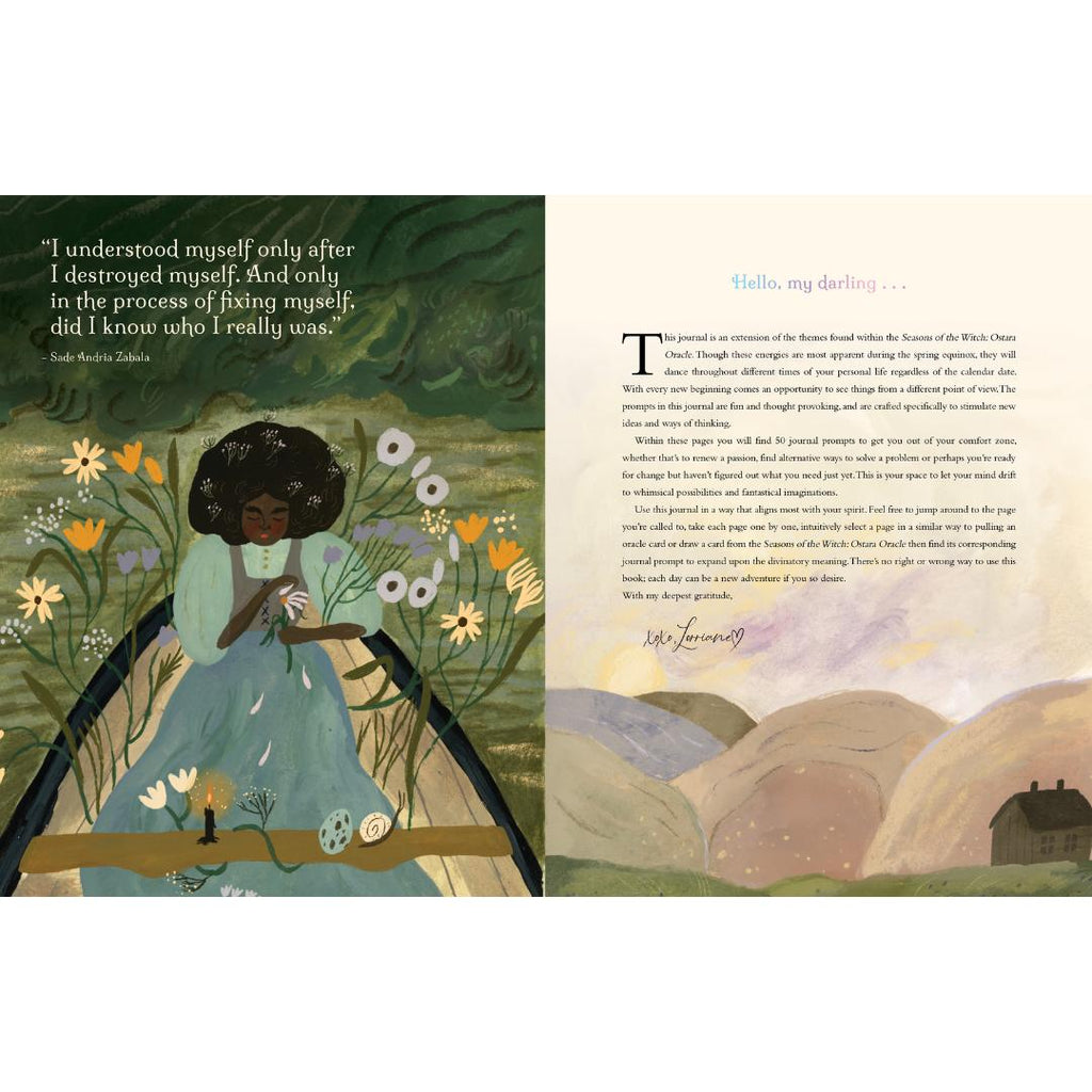Seasons of the Witch: Ostara Journal | Rockpool Guided Journal
