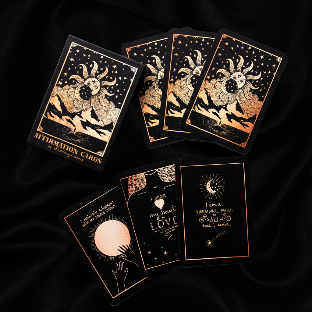 Affirmations Cards Dreamy Moons