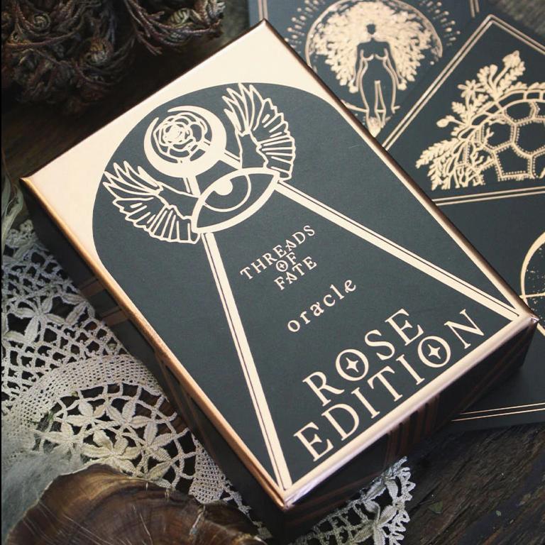Threads of Fate Oracle - Rose Gold Edition | Tarot Oracle Deck
