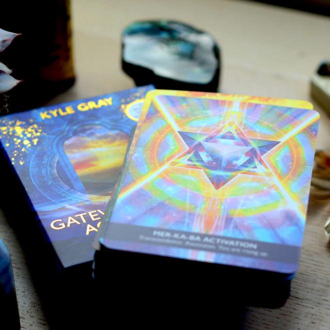 Gateway of Light Activation Oracle Deck by Kyle Gray
