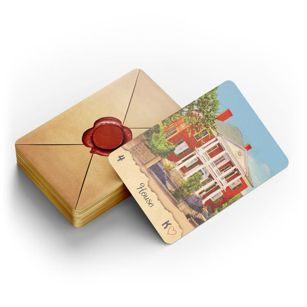 Granny’s Postcards Lenormand by Mykola Taradaiko | Indie Tarot Deck