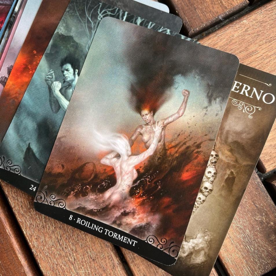 Dante's Inferno Oracle Cards