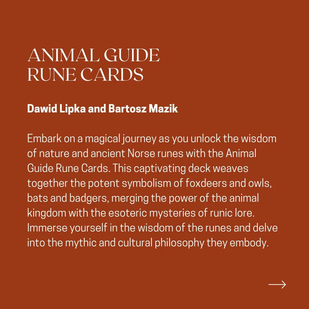 Animal Guide Rune Cards