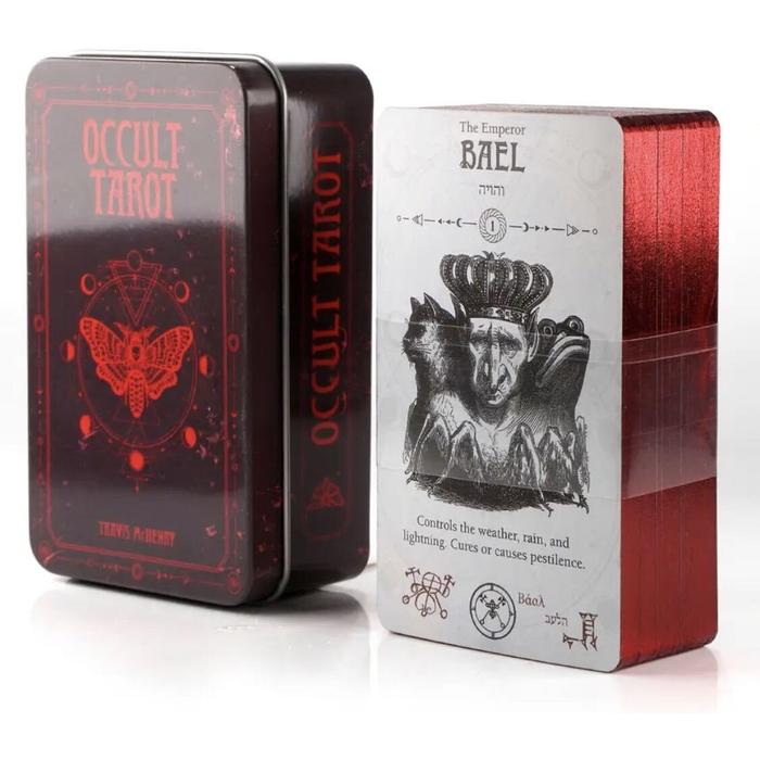 Occult Tarot Pocket Tin Edition