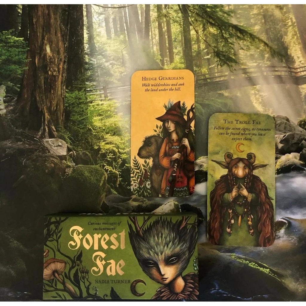 Forest Fae Messages Mini Cards by Nadia Turner | Rockpool Mini Oracle Deck