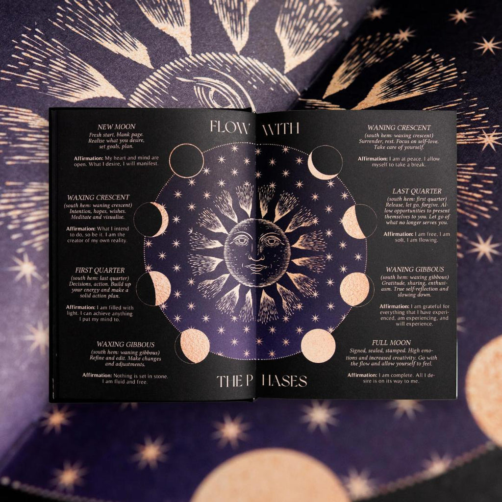 Dreamy Moons 2026 Year of Growth Book - Onyx Black