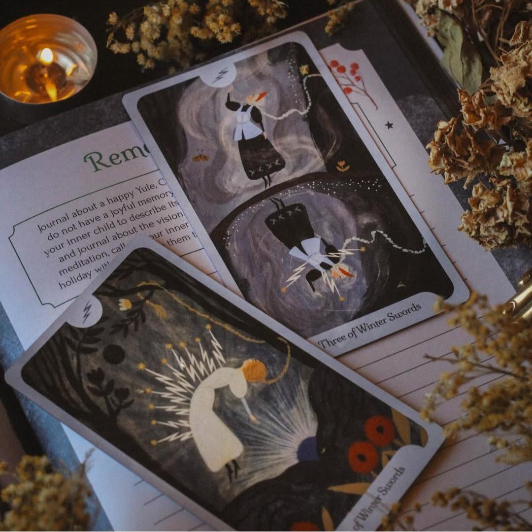Seasons of the Witch: Winter Tarot by Lorriane Anderson | Rockpool Tarot Card Deck