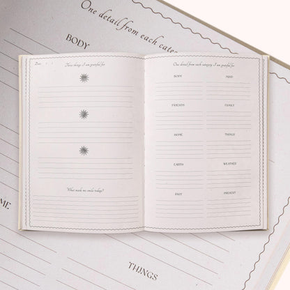 Gratitude Journal Dreamy Moons