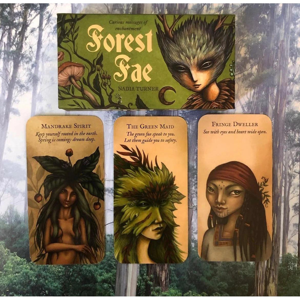 Forest Fae Messages Mini Cards by Nadia Turner | Rockpool Mini Oracle Deck