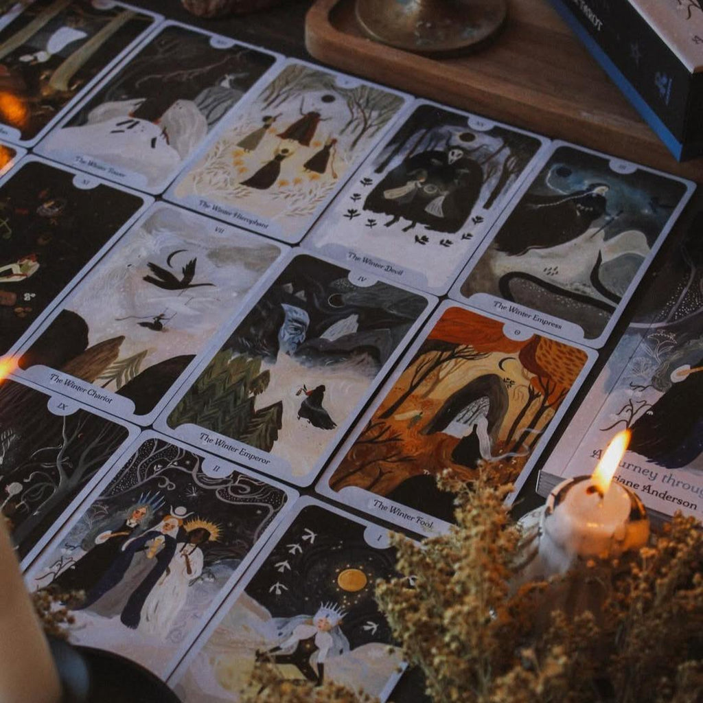 Seasons of the Witch: Winter Tarot by Lorriane Anderson | Rockpool Tarot Card Deck