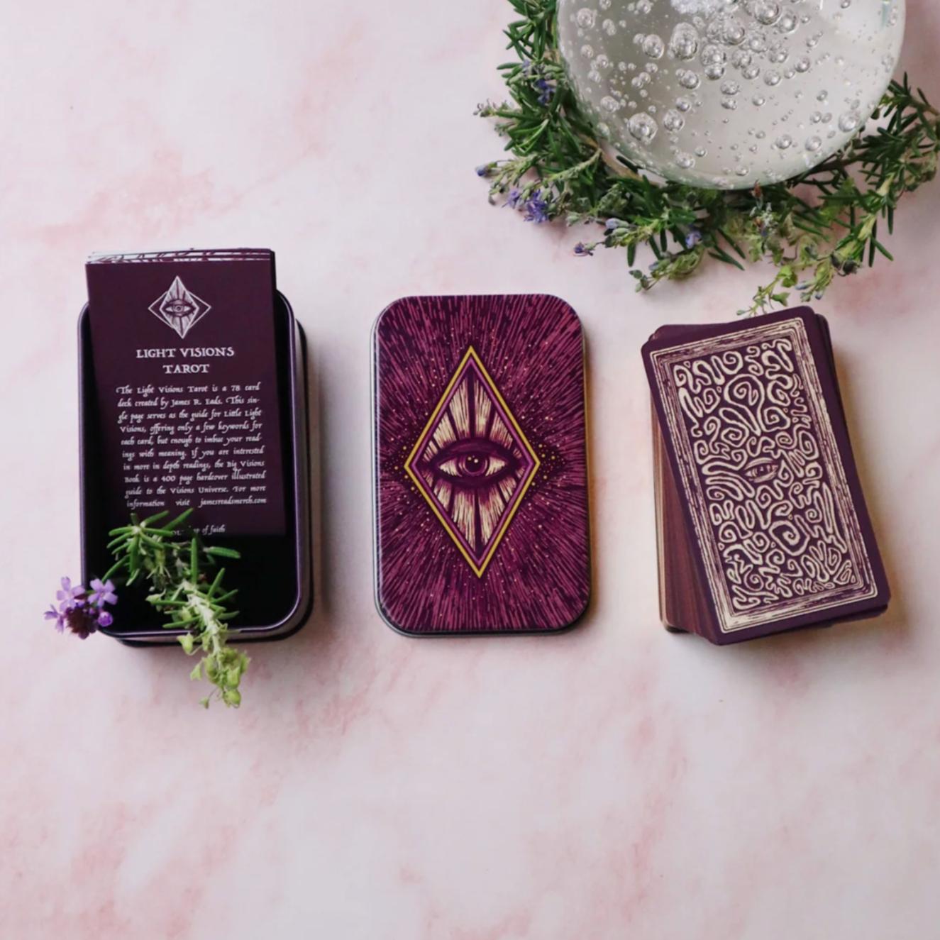 Little Light Visions by James R Eads | Prisma Visions Mini Tarot Deck