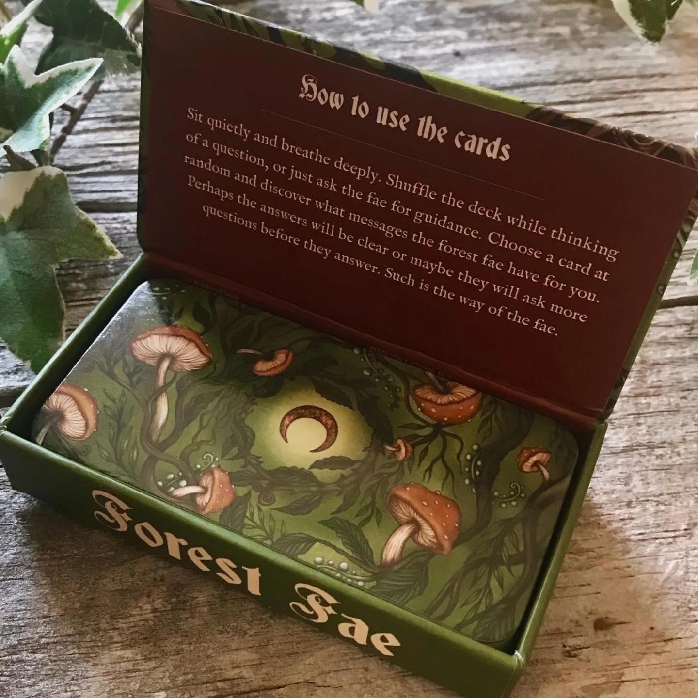 Forest Fae Messages Mini Cards by Nadia Turner | Rockpool Mini Oracle Deck