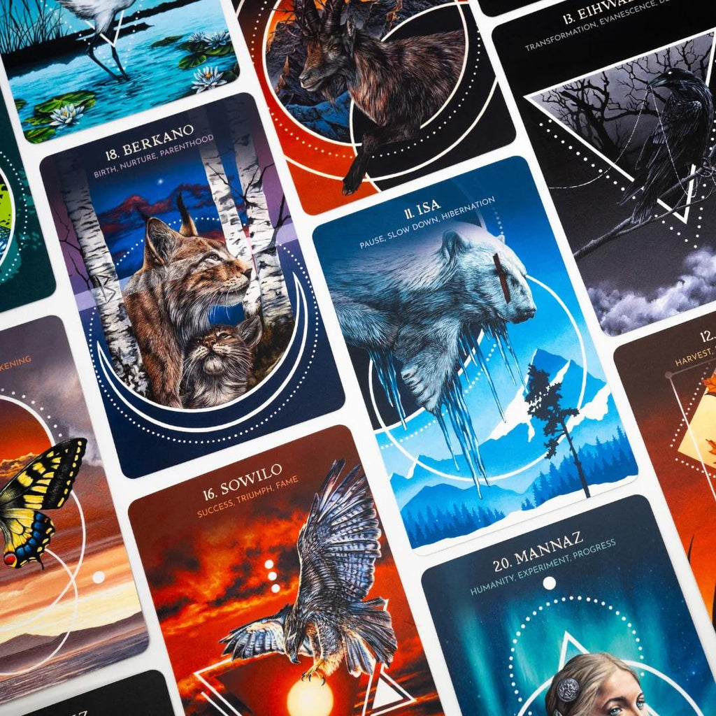 Animal Guide Rune Cards